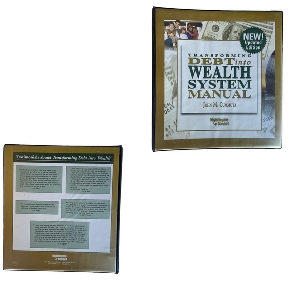 Transforming Debt into Wealth System Manual John M Cummuta Reference Book - Picture 6 of 6